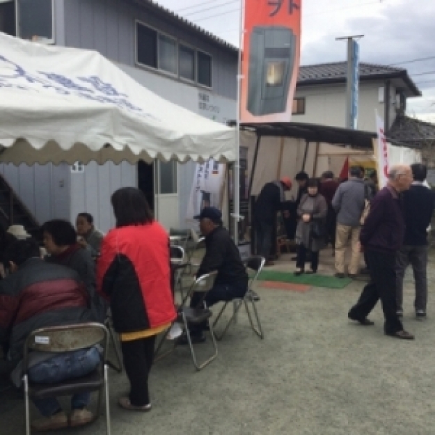 ペレットストーブ実演会